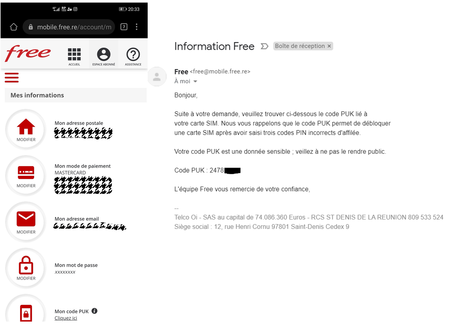 Le saviez-vous : Vous avez bloqué votre carte SIM Free Réunion ? Voici